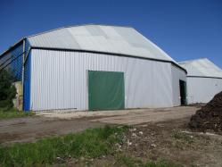 Le hangar avant démolition sologne ingénierie