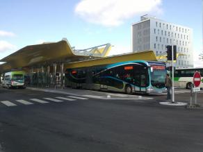 Bus aux feux