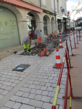 Voie pietonne rue jargeau